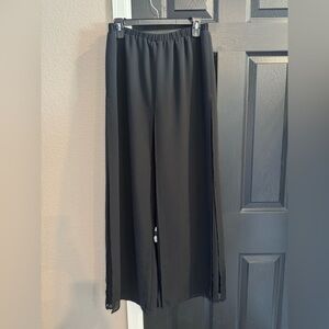 Chic Black Wide-Leg Pants